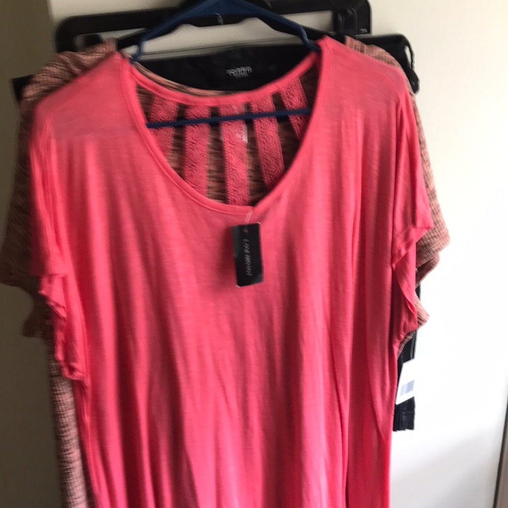 Lane Bryant peach nwt tshirt